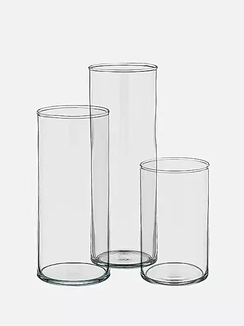 Clear Glass Vase - Extra Large