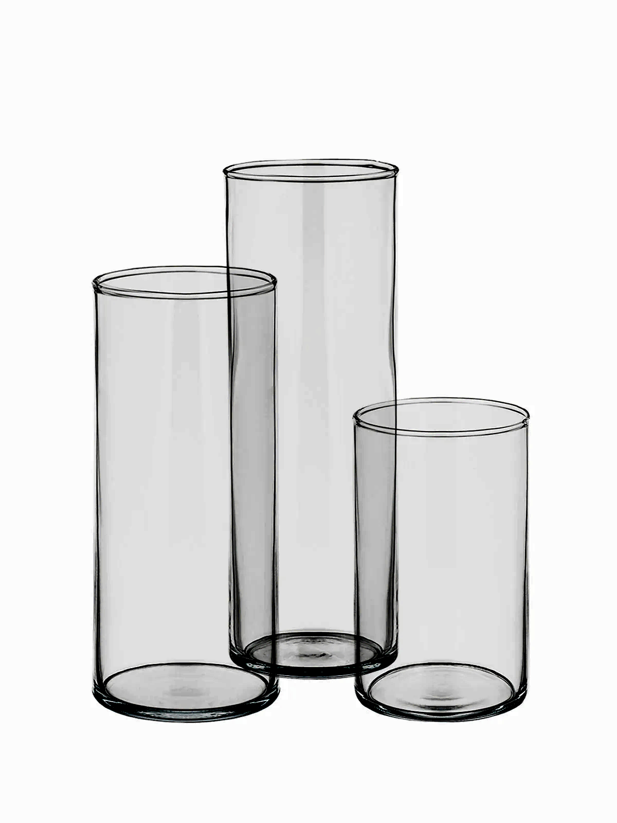 Clear Glass Vase - Extra Large