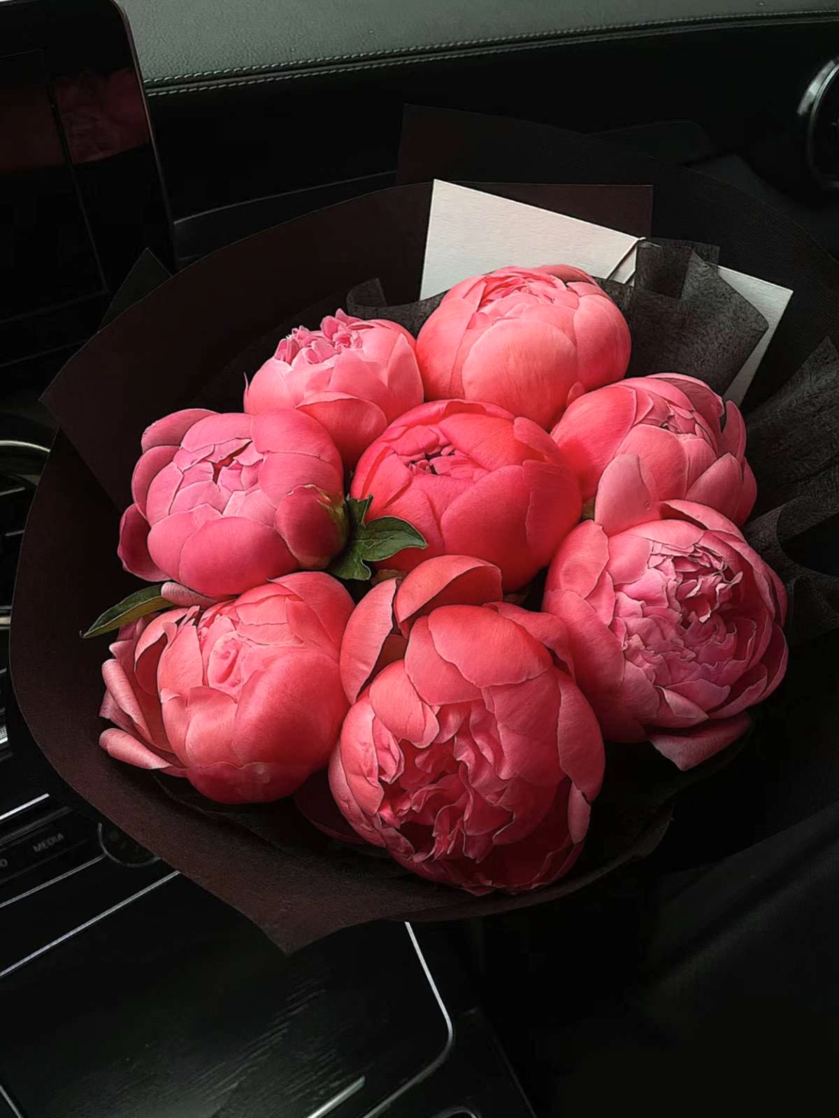 Coral Peony Bouquet