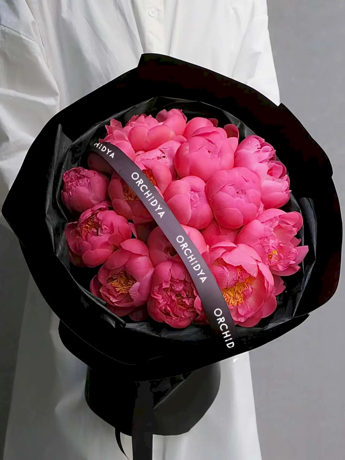 Coral Peony Bouquet
